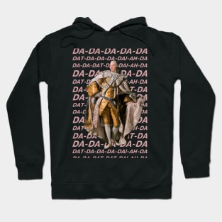 Hamilton: King George III DA DA DA DA DA (pink text) Hoodie